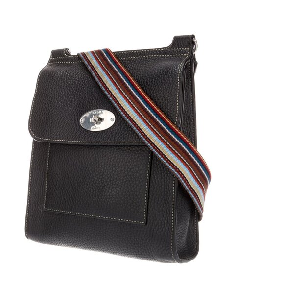 Mulberry x Paul Smith Antony in Black Grained Leather - Picture 3 of 7